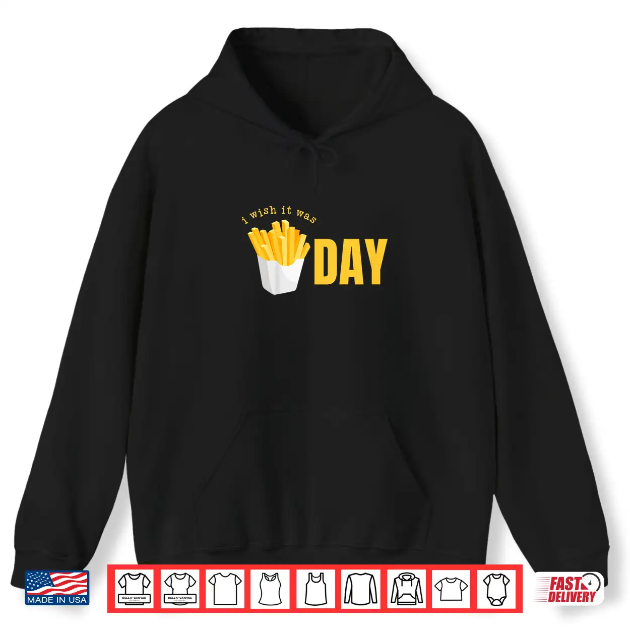 Kids French Fries Lover I Wish It Was Friday Kid Food Pun Fry Day Shirt Kids French Fries Lover I Wish It Was Friday Kid Food Pun Fry Day Shirt