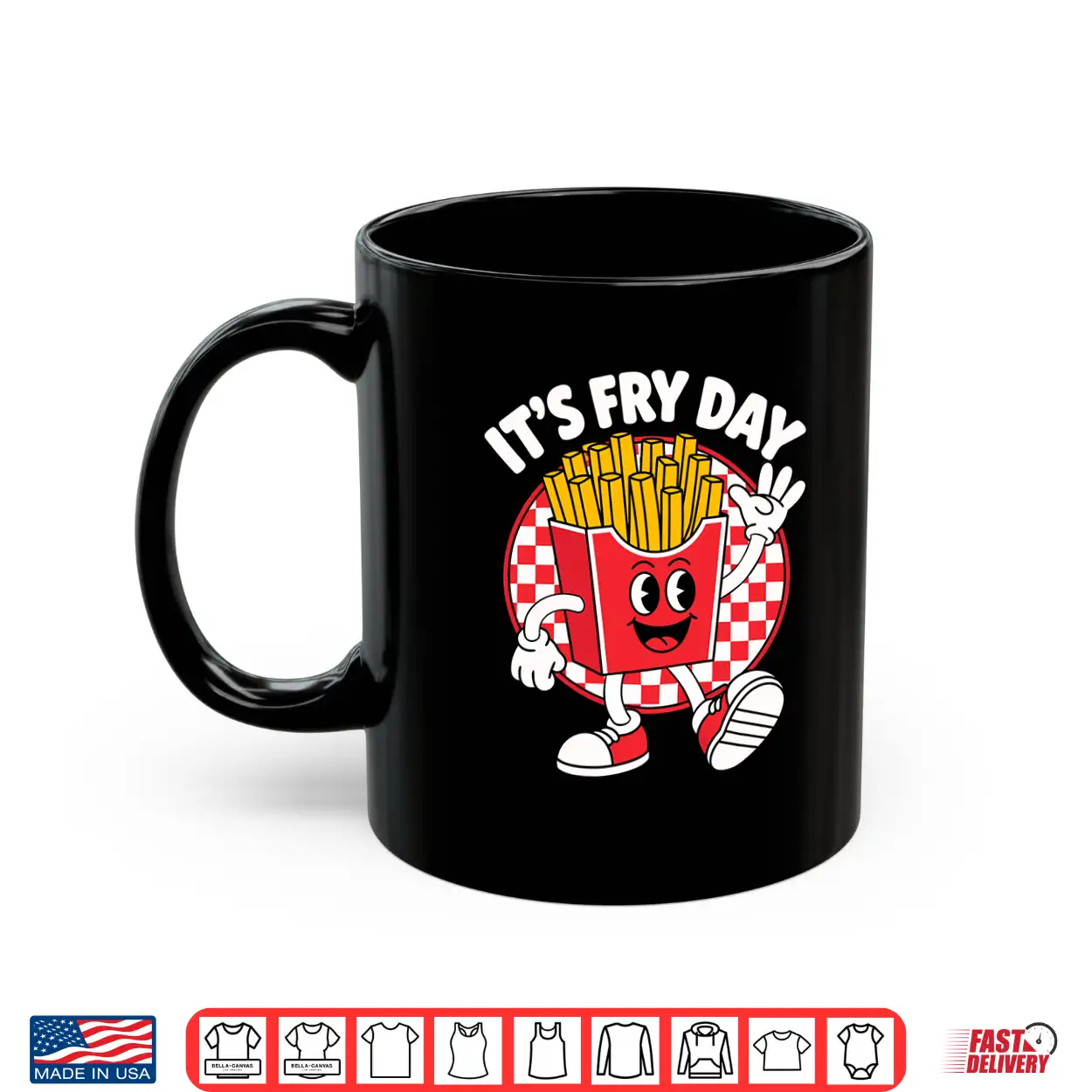 It’S Fry Day Funny Foodie Fast Food Lover French Fries Shirt It’S Fry Day Funny Foodie Fast Food Lover French Fries Shirt