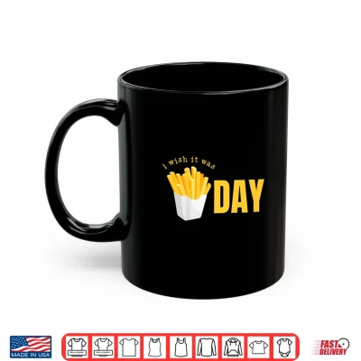 Kids French Fries Lover I Wish It Was Friday Kid Food Pun Fry Day Shirt 3 Mug Kids French Fries Lover I Wish it Was Friday Kid Food Pun Fry Day Shirt