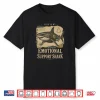 Emotional Support Shark Vintage Funny Sea Creature Ocean Premium Tri Blend Shirt