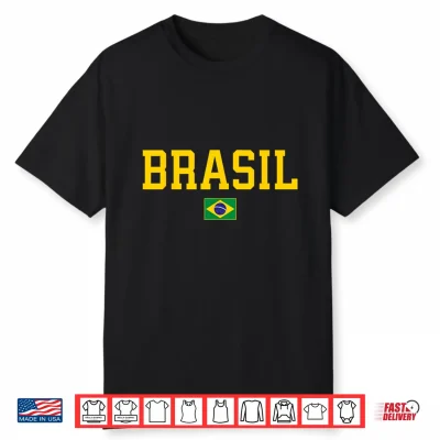 Brasil Brazil Flag Shirt