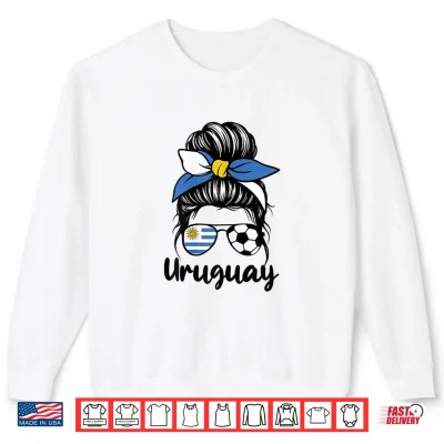 Sweatshirt Uruguay Flag Women Mujeres Proud Uruguayan Fans Supporters Shirt