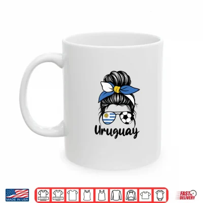 Mug Uruguay Flag Women Mujeres Proud Uruguayan Fans Supporters Shirt