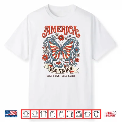 250Th Anniversary Usa Women Hippie Boho 4Th July 250 Women Shirt