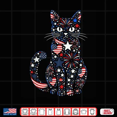 250Th Anniversary Usa 2026 American Flag Patriotic Cat Shirt 4 Design 250th Anniversary USA 2026 American Flag Patriotic Cat Shirt
