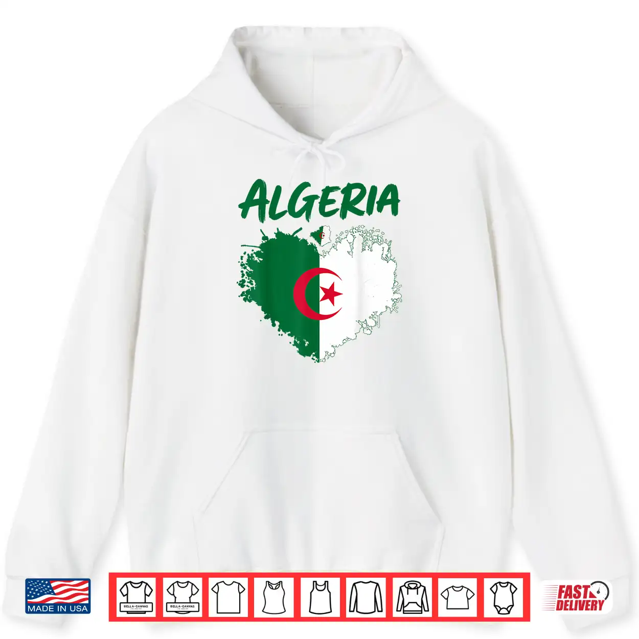 Algerian Flag Heritage Outfit Idea For Kids Algeria Themed Shirt Algerian Flag Heritage Outfit Idea For Kids Algeria Themed Shirt