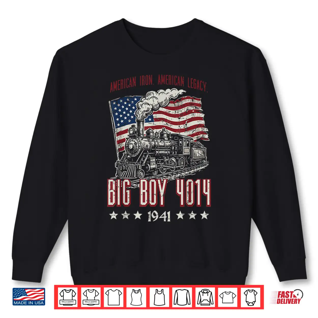 Big Boy 4014 American Steam Train Vintage Men Women Kids Shirt Big Boy 4014 American Steam Train Vintage Men Women Kids Shirt