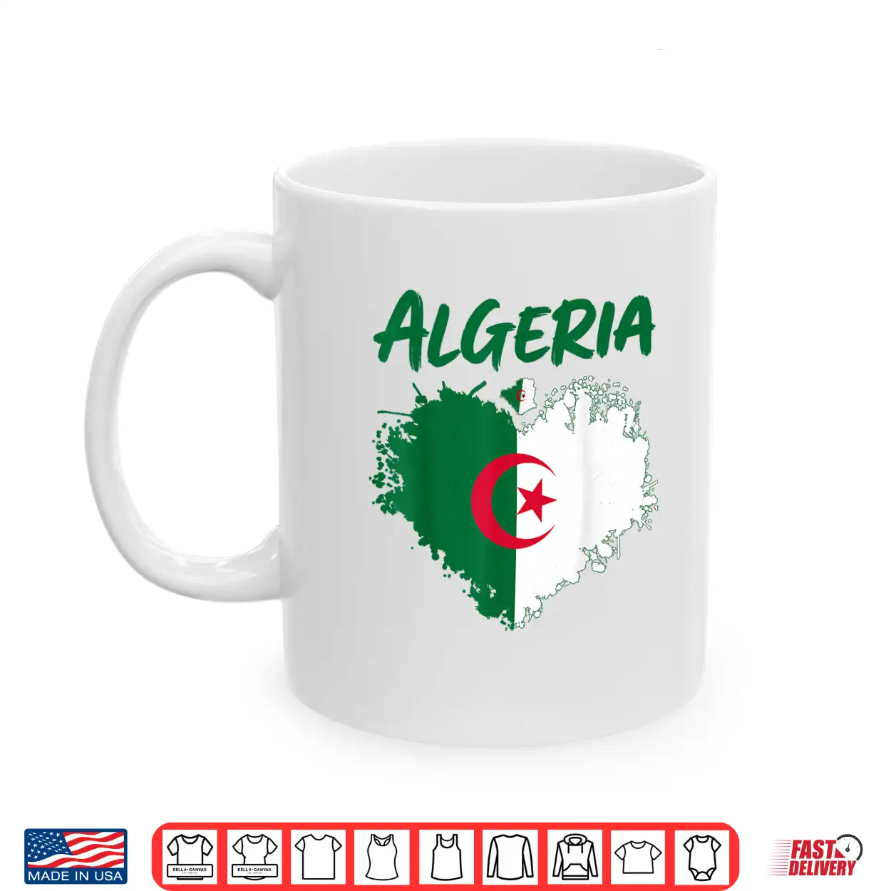 Algerian Flag Heritage Outfit Idea For Kids Algeria Themed Shirt Algerian Flag Heritage Outfit Idea For Kids Algeria Themed Shirt