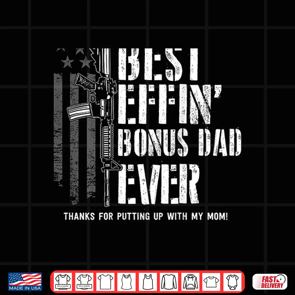 Best Effin’ Bonus Dad Ever Step Dad Father’S Day Shirt Best Effin’ Bonus Dad Ever Step Dad Father’S Day Shirt