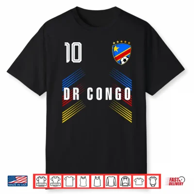 Dr Congo Flag Congolese Pride Lovers Shirt
