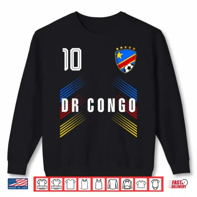 Sweatshirt DR Congo Flag Congolese Pride Lovers Shirt