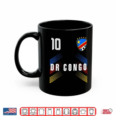 Mug DR Congo Flag Congolese Pride Lovers Shirt