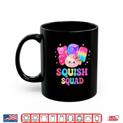 Mug Squish Squad Kawaii Dumpling Rainbow Candy Aesthetic Bow Shirt
