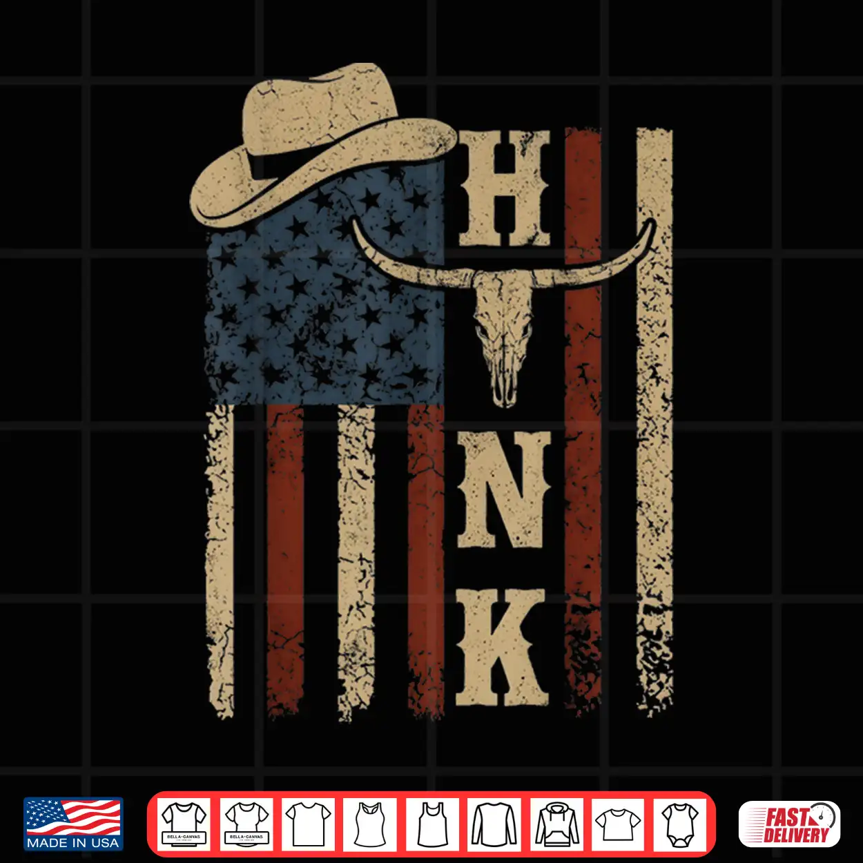 Vintage Hank Cowboy Usa Flag Gift For Men Women Kid Shirt Vintage Hank Cowboy Usa Flag Gift For Men Women Kid Shirt