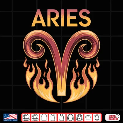 Design Aries Astrological Zodiac Constellation Ram Symbol Shirt