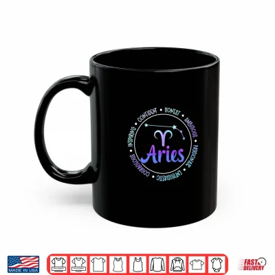 Mug Aries Zodiac Sign Aries Horoscope Aries Birthday Shirt