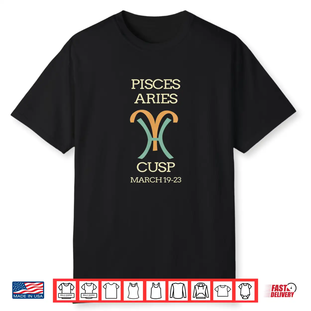Pisces Aries Cusp Horoscope March Birthday Shirt Pisces Aries Cusp Horoscope March Birthday Shirt