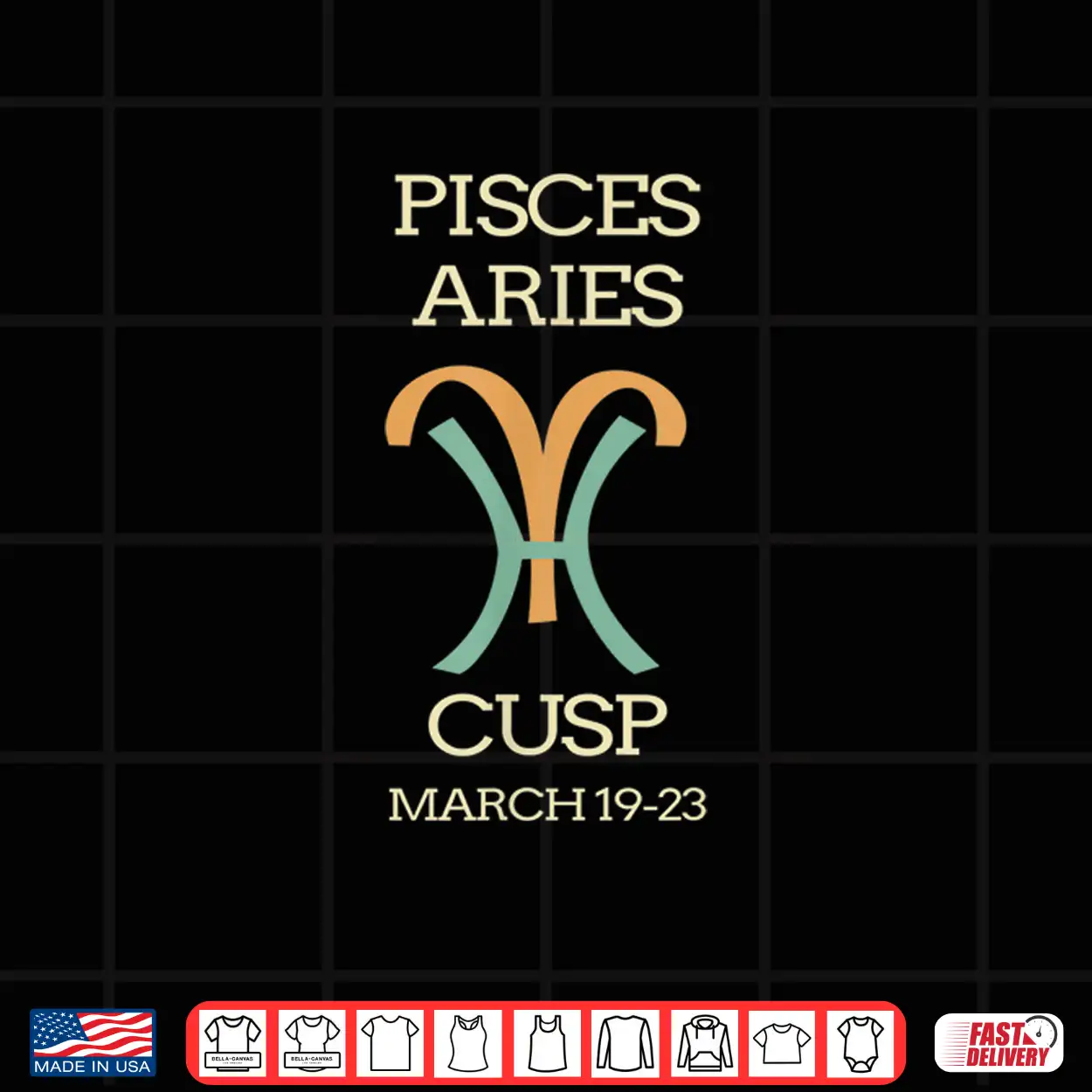 Pisces Aries Cusp Horoscope March Birthday Shirt Pisces Aries Cusp Horoscope March Birthday Shirt