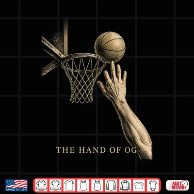 Design Anunoby OG The Hand of OG Shirt 1