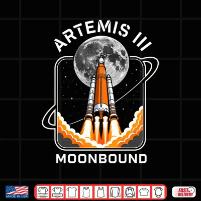 Design Artemis III Moonbound Performance Shirt 1