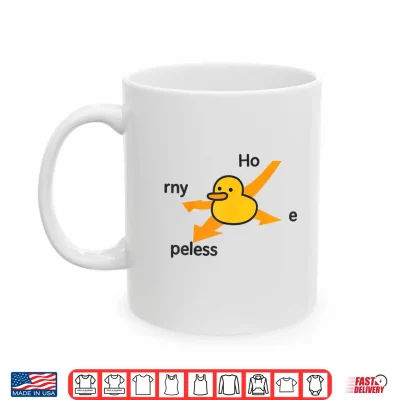 Ho Rny Peless Duck Corner Funny Dark Meme Cute Duck Shirt 3 Mug Ho Rny Peless Duck Corner Funny Dark Meme Cute Duck Shirt 1