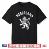 Nederland Netherlands Lion Dutch Holland Vintage Orange Shirt