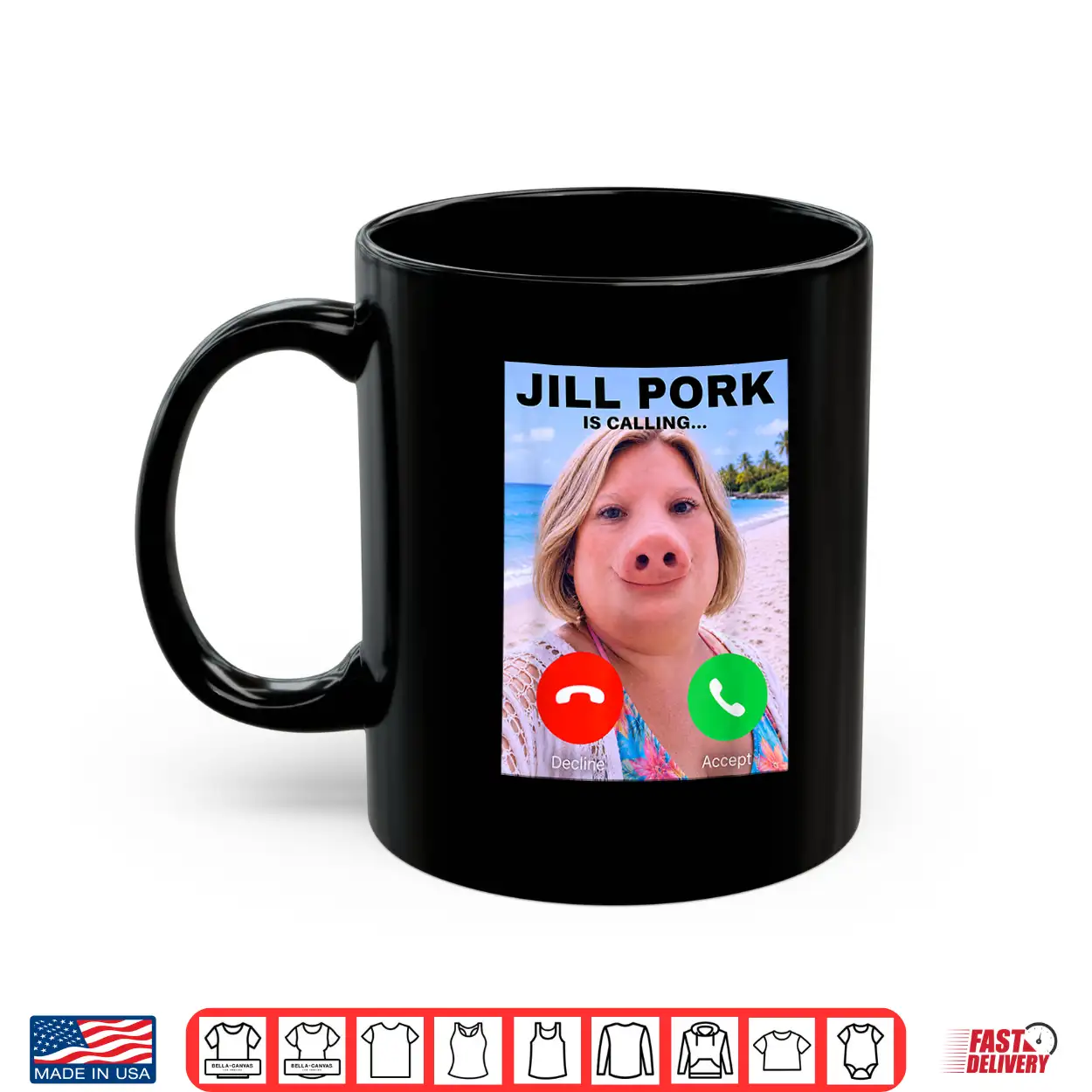 Jill Pork Funny Answer Call Phone Shirt Brainrot Shirt Jill Pork Funny Answer Call Phone Shirt Brainrot Shirt