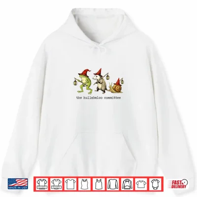 The Hullabaloo Committee Frog Opossum Snail Wizard Title Shirt 1 Hoodie The Hullabaloo Committee Frog Opossum Snail Wizard Title Shirt 1
