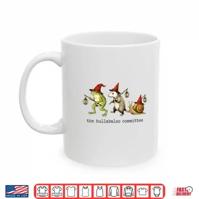 The Hullabaloo Committee Frog Opossum Snail Wizard Title Shirt 3 Mug The Hullabaloo Committee Frog Opossum Snail Wizard Title Shirt 1