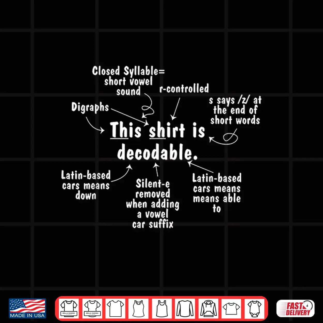 This Shirt Is Decodable Structured Literacy Reading Teacher Shirt This Shirt Is Decodable Structured Literacy Reading Teacher Shirt