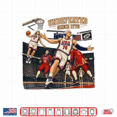 Undefeated Since 1776 Basketball Fouding Father 4Th Of July Shirt 4 Design Undefeated Since 1776 Basketball Fouding Father 4th of July Shirt 1