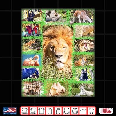 Zoo Portraits Shirt 4 Design Zoo Portraits Shirt 1