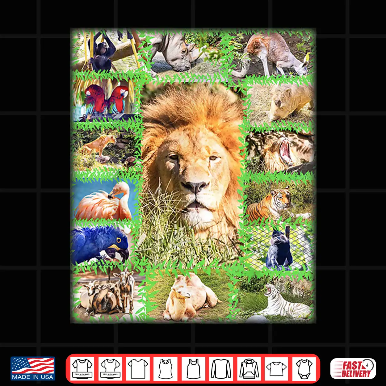 Zoo Portraits Shirt Zoo Portraits Shirt