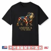 English Bulldog Mosaic America 1776 2026 4Th Of July Dog Shirt