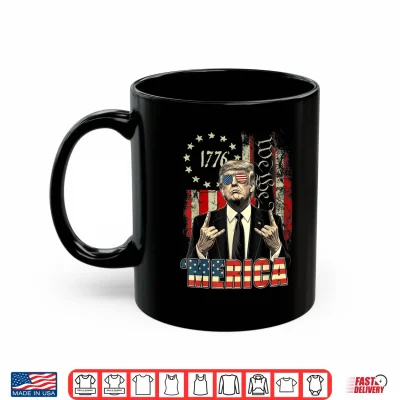 Mug Merica 250 American Years 1776 2026 Trump 250th Anniversary Shirt