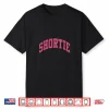 Shortie In Pink Comfort Colors Crop Top Shirt