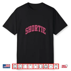 Shortie In Pink Comfort Colors Crop Top Shirt