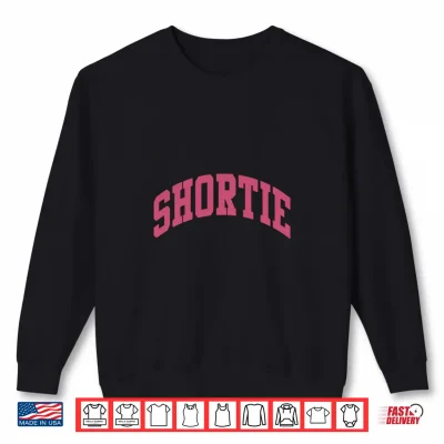Sweatshirt Shortie in Pink Comfort Colors Crop Top