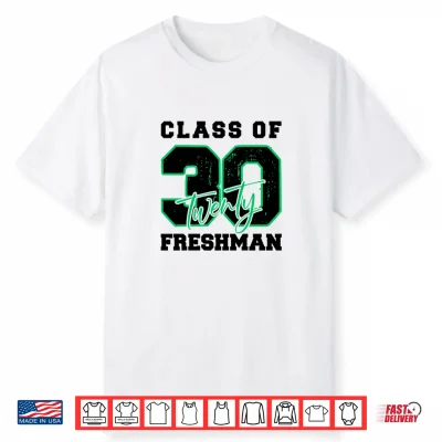 Class Of 2030 Freshman High School Back To School 9Th Grade Shirt