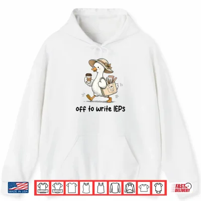 Hoodie Funny Goose Special Education SPED Teacher Back to School Shirt