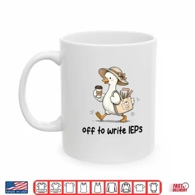 Mug Funny Goose Special Education SPED Teacher Back to School Shirt