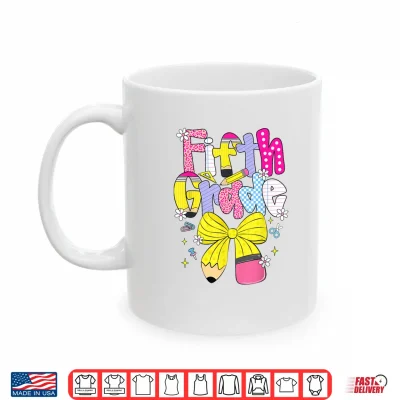 Mug Preppy Fifth Grade Back to School Pencil Student Teacher Kid Shirt