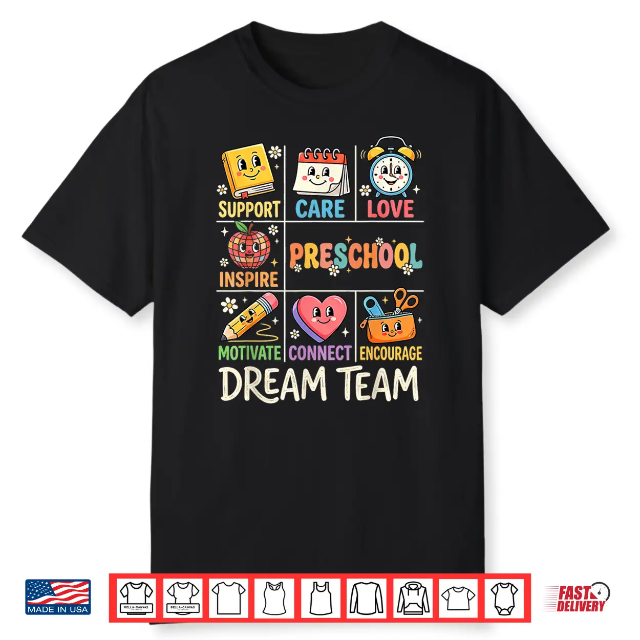 Preschool Dream Team Funny Back To School Teacher Preschool Shirt Preschool Dream Team Funny Back To School Teacher Preschool Shirt