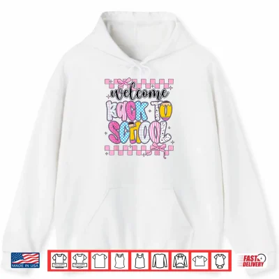 Hoodie Welcome Back to School 2026 First Day Teachers Students Shirt