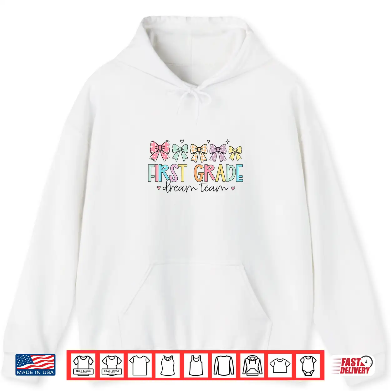 Groovy First Grade Dream Team Coquette Back To School Kids Shirt Groovy First Grade Dream Team Coquette Back To School Kids Shirt