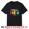 Hello Preschool Boy Girl Teacher Back To School Pre K Shirt