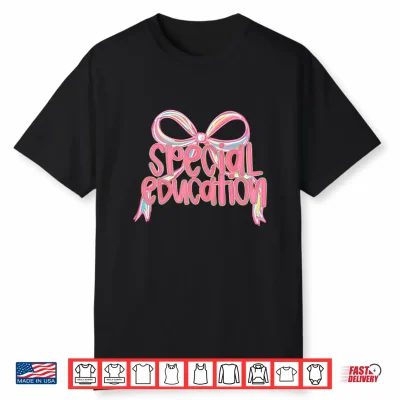 Special Education Back To School Bundle Teacher Coquette Performance Shirt