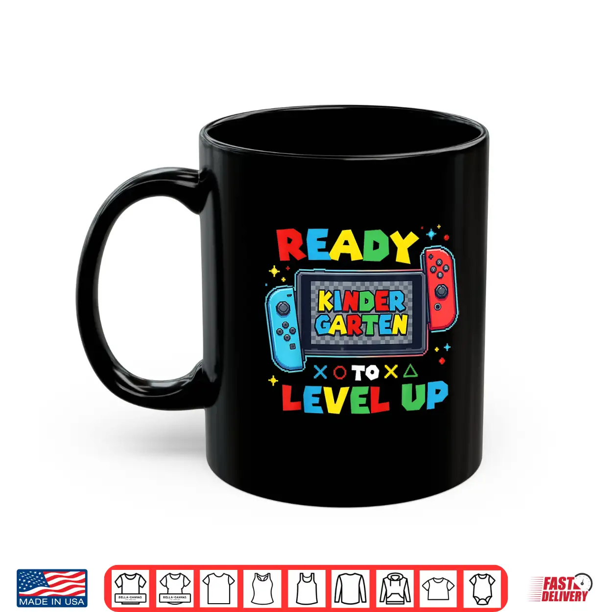 Ready To Level Up Gamer Kindergarten Boys Back To School Shirt Ready To Level Up Gamer Kindergarten Boys Back To School Shirt