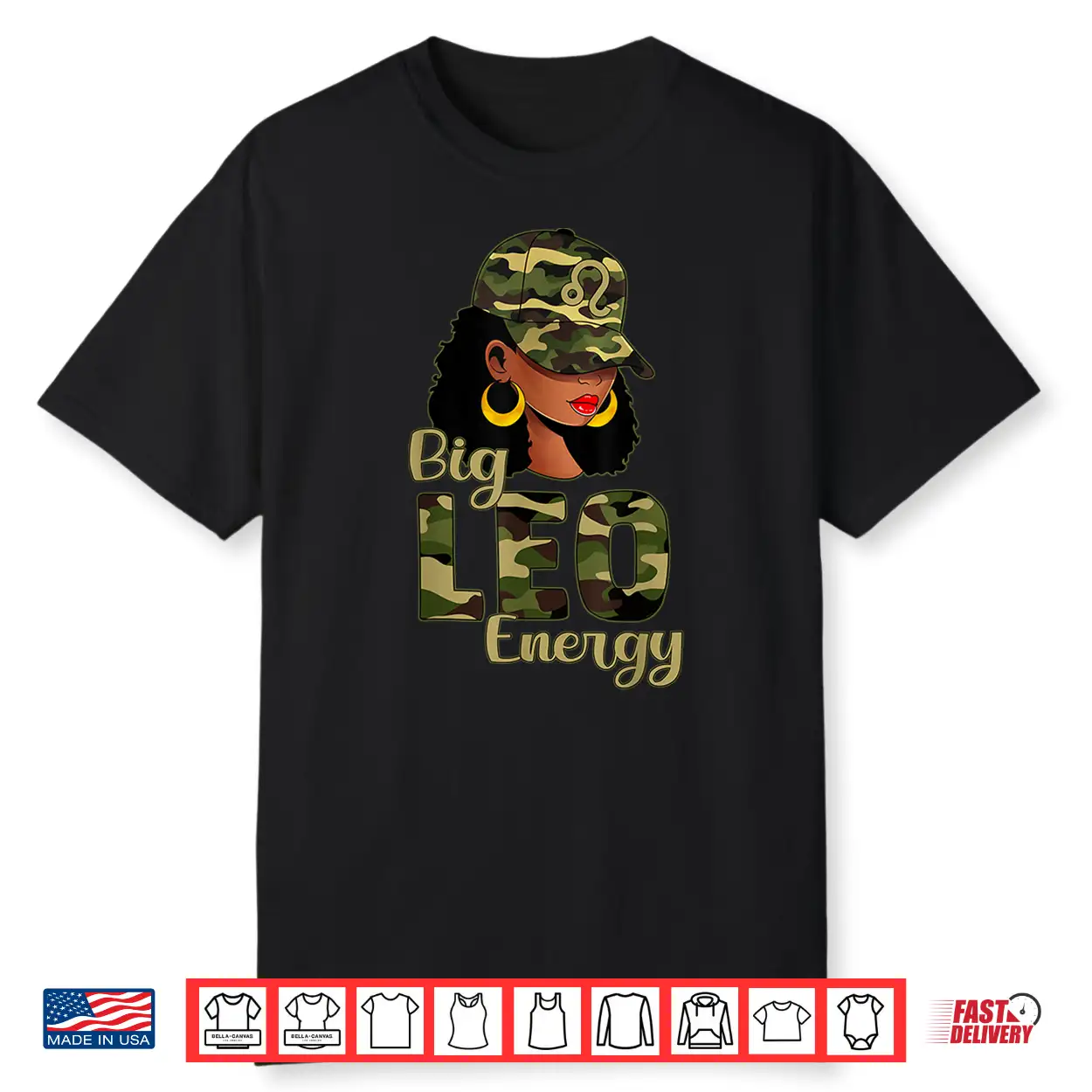 Big Leo Energy Black Culture Camo Cap Hat Zodiac Sign Shirt Big Leo Energy Black Culture Camo Cap Hat Zodiac Sign Shirt