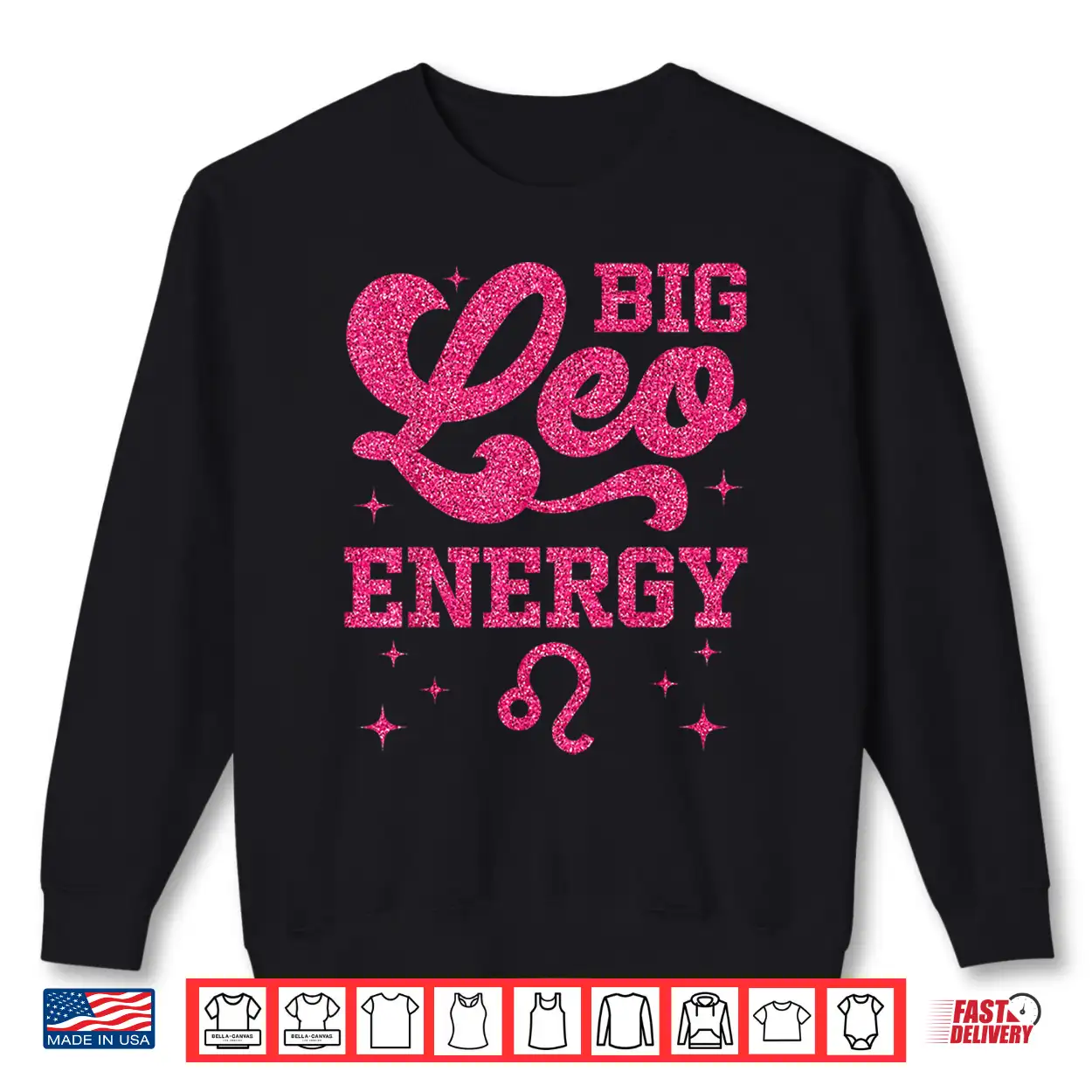 Big Leo Energy Zodiac Sign Birthday Queen Shirt Big Leo Energy Zodiac Sign Birthday Queen Shirt
